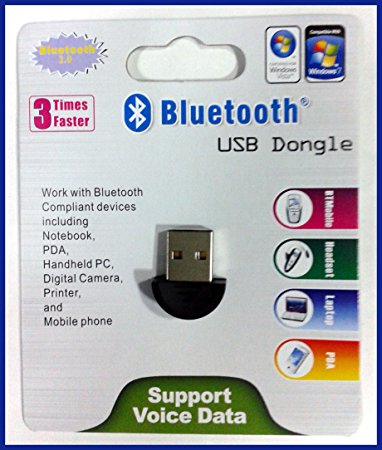 Clé Bluetooth ( 2.0 ) USB Dongle pour Wiko Bloom 2